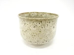 作家物　灰釉　茶碗